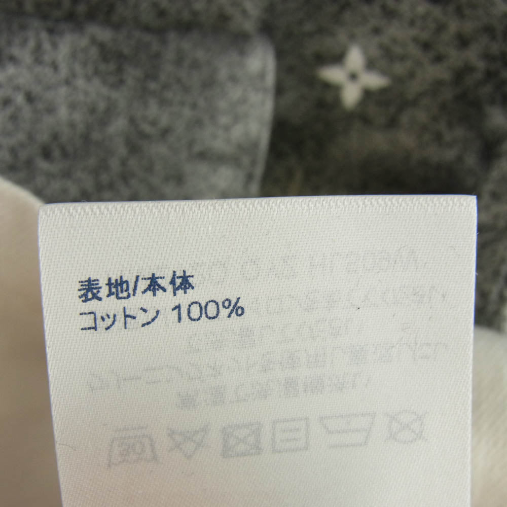 LOUIS VUITTON ルイ・ヴィトン 21AW RM212Q QYZ HLS09W モノグラム グラデーション ワーク デニムジャケット グレー系 ホワイト系 M【中古】