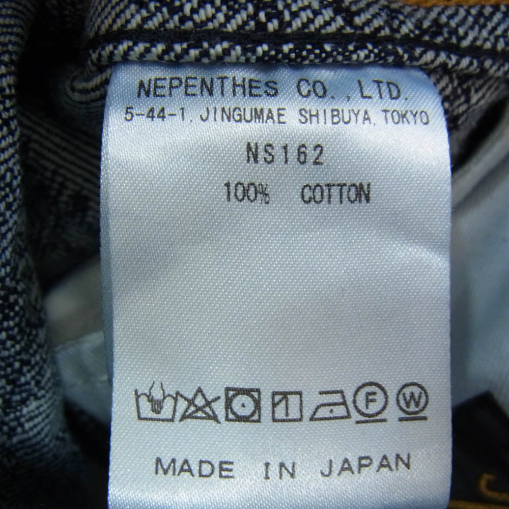 Needles ニードルス NS162 Boot-Cut Jean -13oz Denim ブーツカット デニム インディゴブルー系 M【美品】【中古】