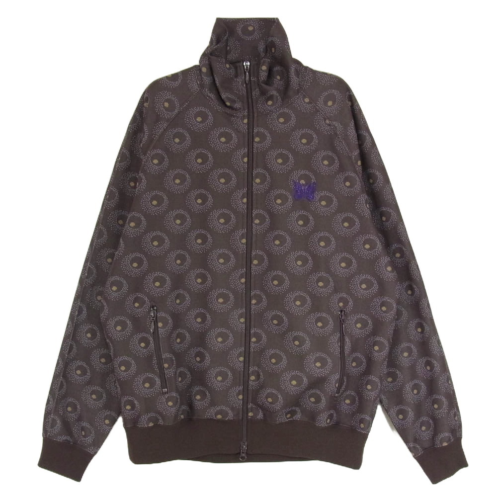 Needles ニードルス LQ224 Track Jacket Poly Jacquard トラックジャケット ブラウン系 M【中古】
