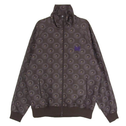 Needles ニードルス LQ224 Track Jacket Poly Jacquard トラックジャケット ブラウン系 M【中古】