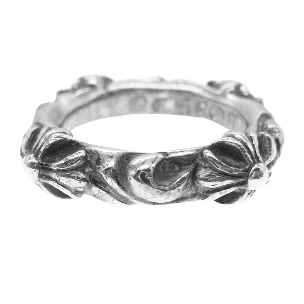 CHROME HEARTS クロムハーツ（原本無） SBT BAND SBT バンド リング シルバー系 約6.5号【中古】