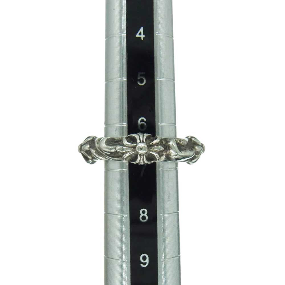 CHROME HEARTS クロムハーツ（原本無） SBT BAND SBT バンド リング シルバー系 約6.5号【中古】