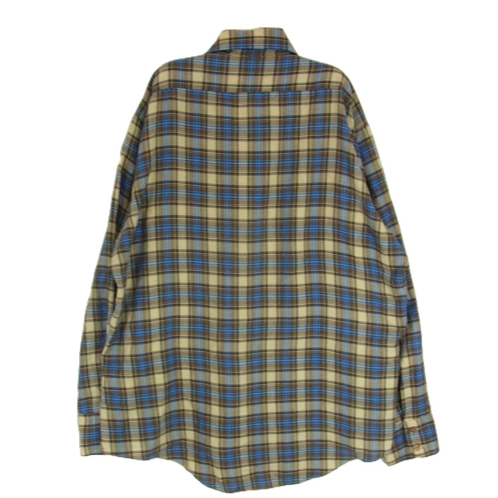 キングスポーツ レギュラーカラー 長袖 チェック シャツ マルチカラー系 L【中古】