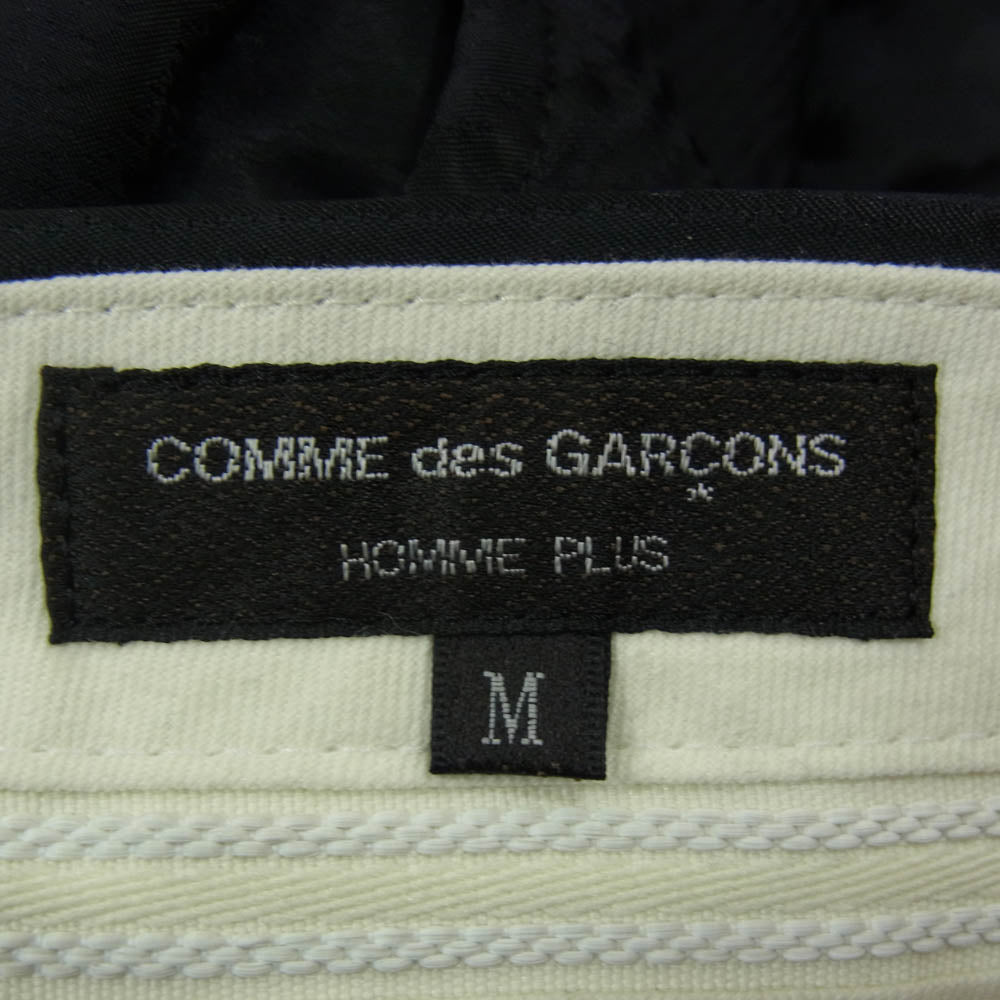 COMME des GARCONS HOMME PLUS コムデギャルソンオムプリュス 23AW PL-P046 ジオメトリック ナイロン レイヤード ショーツ ハーフパンツ ブラック系 M【中古】