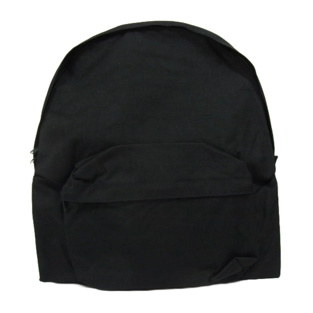 COMME des GARCONS HOMME PLUS コムデギャルソンオムプリュス 23SS PZ-K205 背面レザー 切り替え ナイロン バックパック リュック ブラック系【新古品】【未使用】【中古】