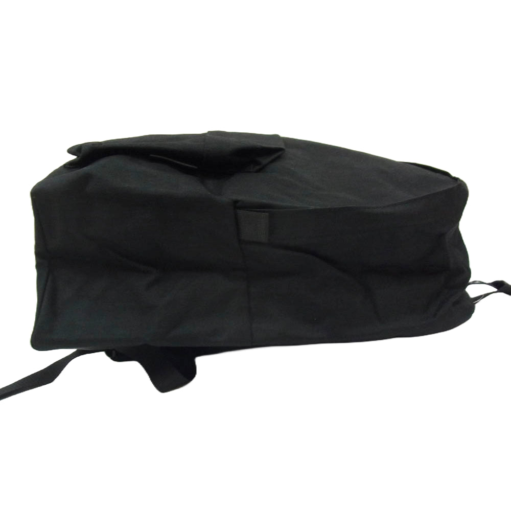COMME des GARCONS HOMME PLUS コムデギャルソンオムプリュス 23SS PZ-K205 背面レザー 切り替え ナイロン バックパック リュック ブラック系【新古品】【未使用】【中古】