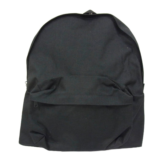COMME des GARCONS HOMME PLUS コムデギャルソンオムプリュス 23SS PZ-K205 背面レザー 切り替え ナイロン バックパック リュック ブラック系【新古品】【未使用】【中古】