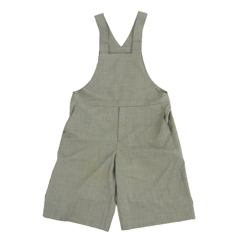 COMME des GARCONS HOMME PLUS コムデギャルソンオムプリュス 22SS PI-P021 千鳥格子 オールインワン オーバーオール ブラック系 L【中古】