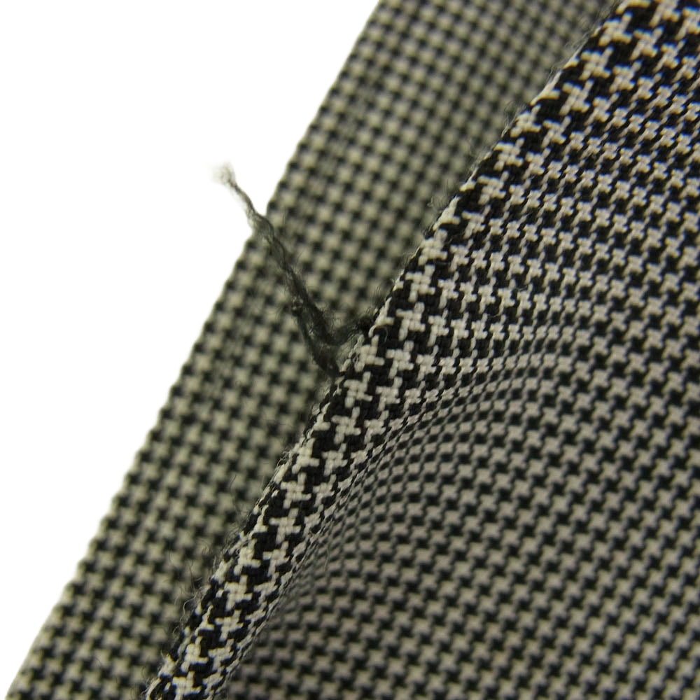 COMME des GARCONS HOMME PLUS コムデギャルソンオムプリュス 22SS PI-P021 千鳥格子 オールインワン オーバーオール ブラック系 L【中古】