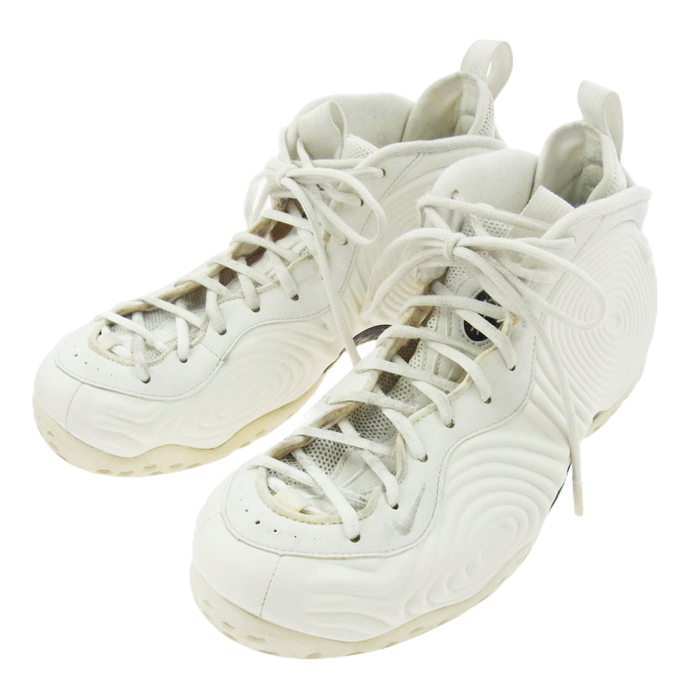 NIKE ナイキ DJ7952-100 × COMME des GAR?ONS コムデギャルソン Air Foamposite One White エア フォームポジット ワン スニーカー 28cm【中古】
