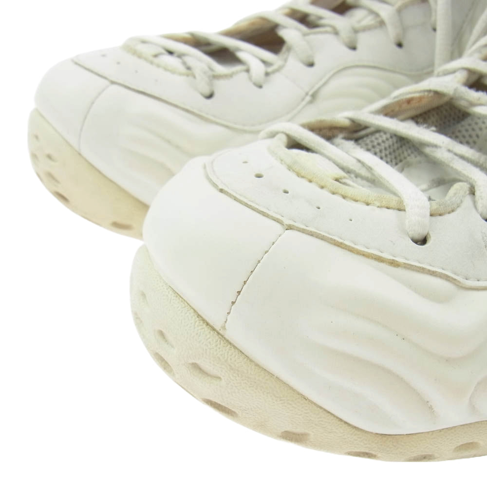 NIKE ナイキ DJ7952-100 × COMME des GAR?ONS コムデギャルソン Air Foamposite One White エア フォームポジット ワン スニーカー 28cm【中古】