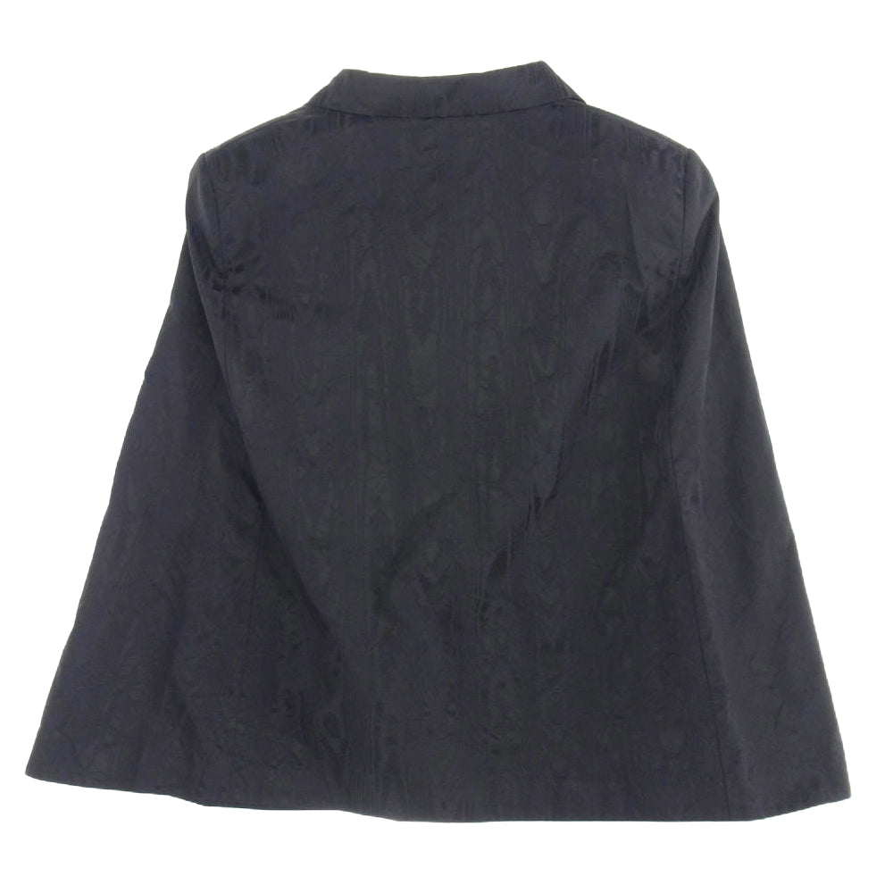 COMME des GARCONS HOMME PLUS コムデギャルソンオムプリュス 23AW PL-J039 ジオメトリック ダブルブレスト テーラード ケープ ポンチョ ジャケット ブラック系 M【中古】