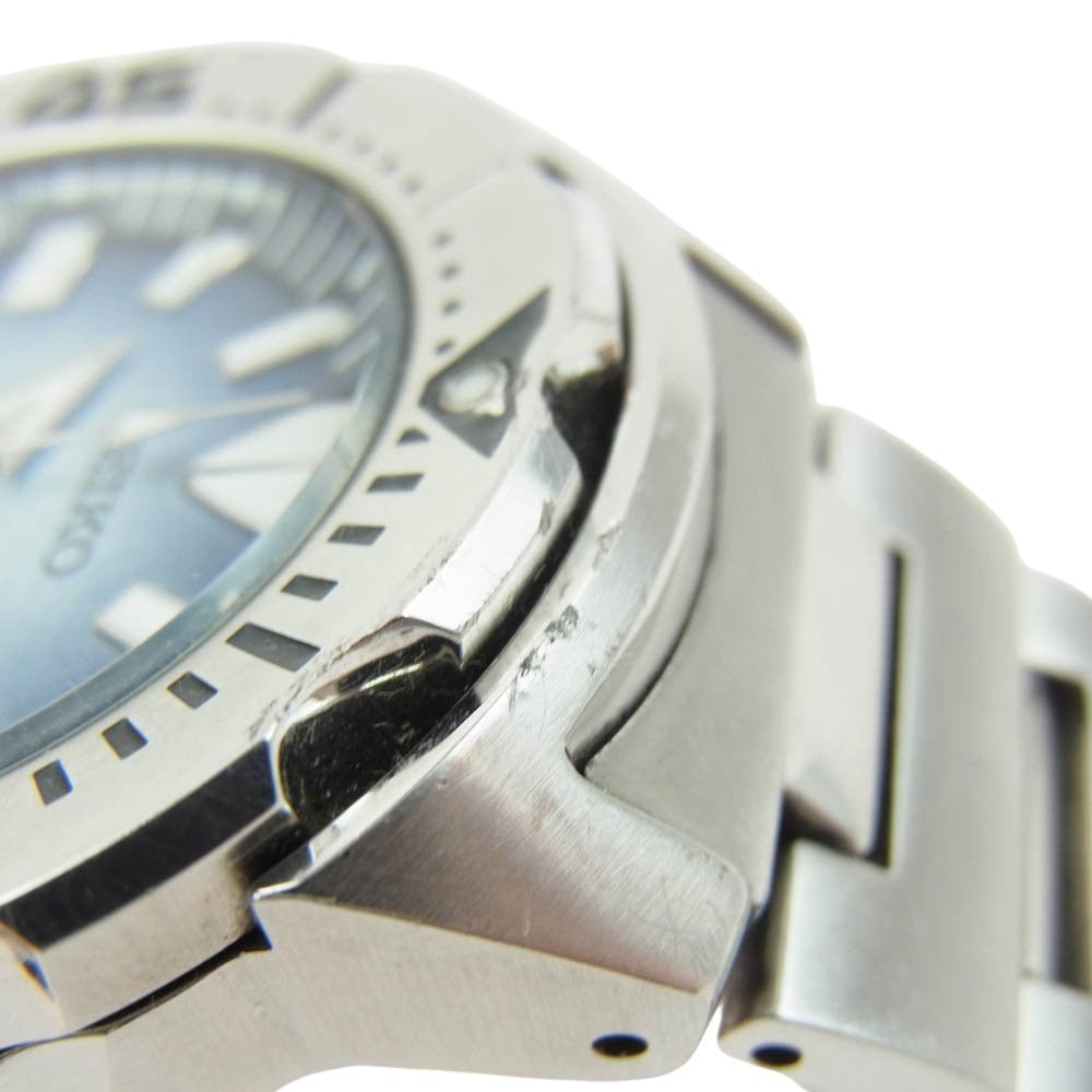 SEIKO セイコー PROSPEX DiverScuba SBDY105 SAVE THE OCEAN SPECIAL Edition プロスペックス セイブザオーシャン スペシャルエディション SS 自動巻き 腕時計 ブルー系 シルバー系【中古】