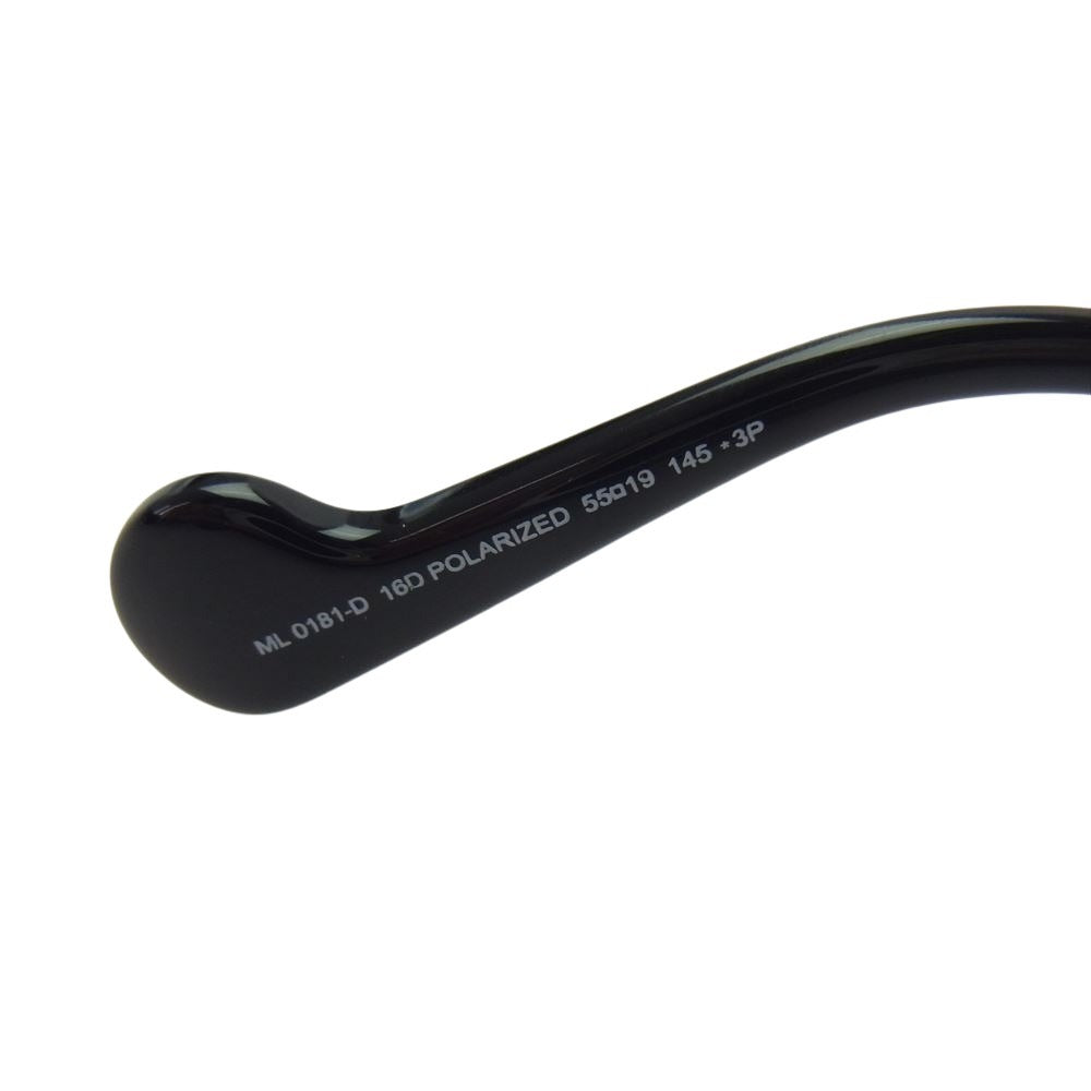 MONCLER モンクレール ML0181-D 16D polarized サングラス レンズ：ブラック系　フレーム：シルバー系ブラック系【中古】