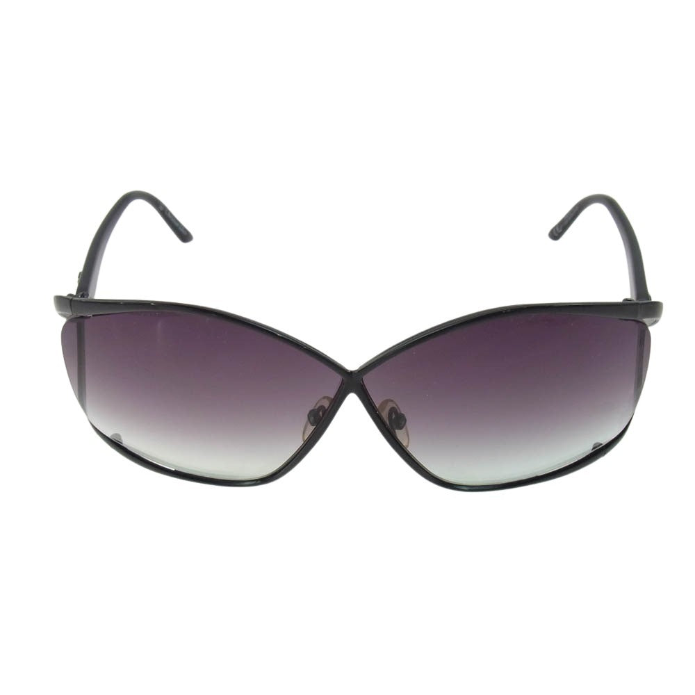 Christian Dior クリスチャンディオール グラデーション バタフライ サングラス アイウェア ブラック系 67□03【中古】