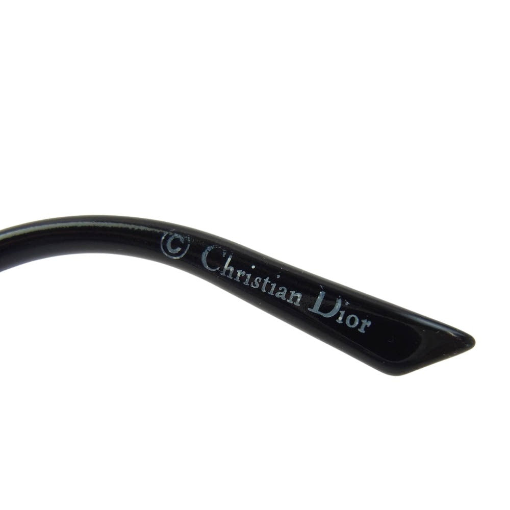 Christian Dior クリスチャンディオール グラデーション バタフライ サングラス アイウェア ブラック系 67□03【中古】