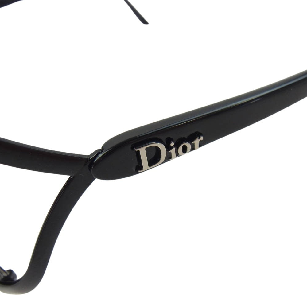 Christian Dior クリスチャンディオール グラデーション バタフライ サングラス アイウェア ブラック系 67□03【中古】