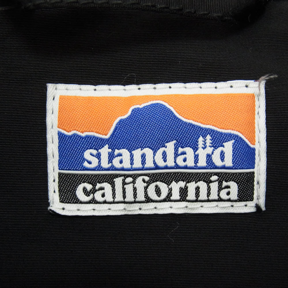 STANDARD CALIFORNIA スタンダードカリフォルニア ワッペンデザイン コーチ ジャケット ブラック系 M【中古】