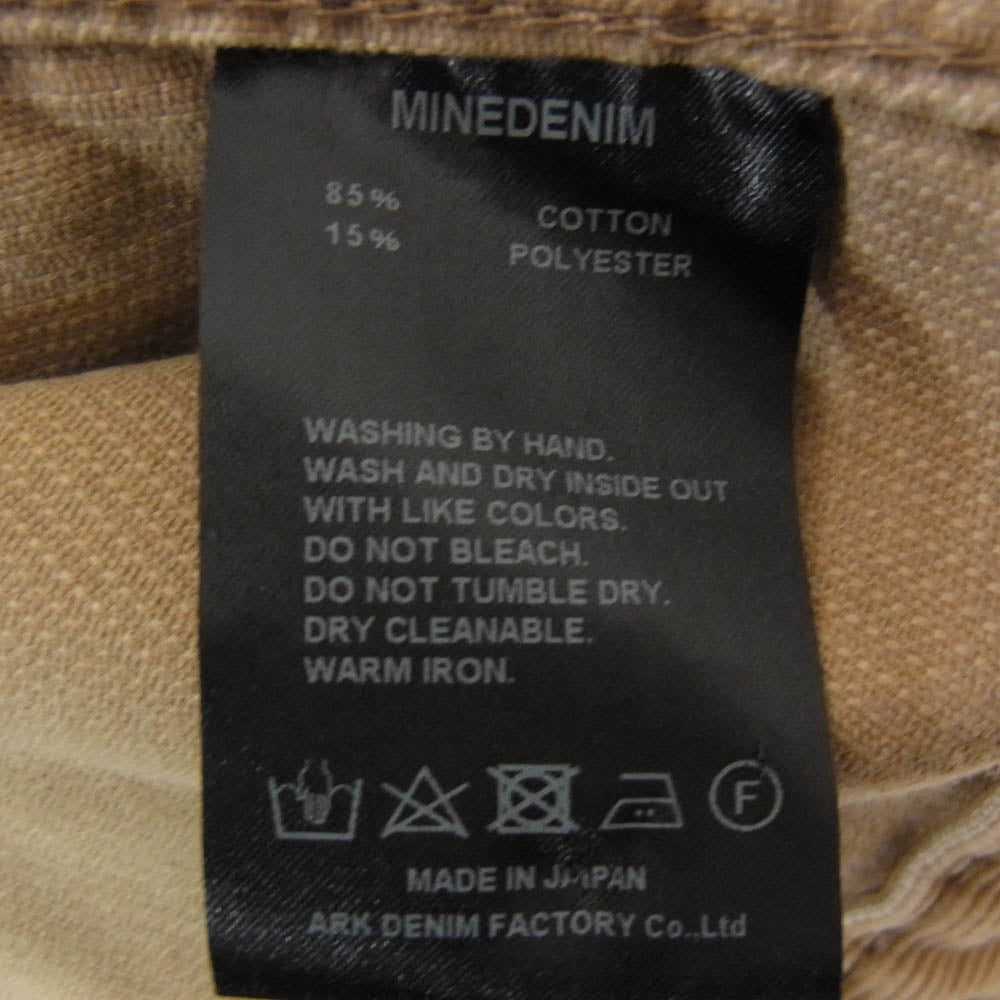 MINEDENIM マインデニム 22AW 2209-8003-60-022 Corduroy Trucker JKT コーデュロイ トラッカー ジャケット ブラウン系 2【中古】