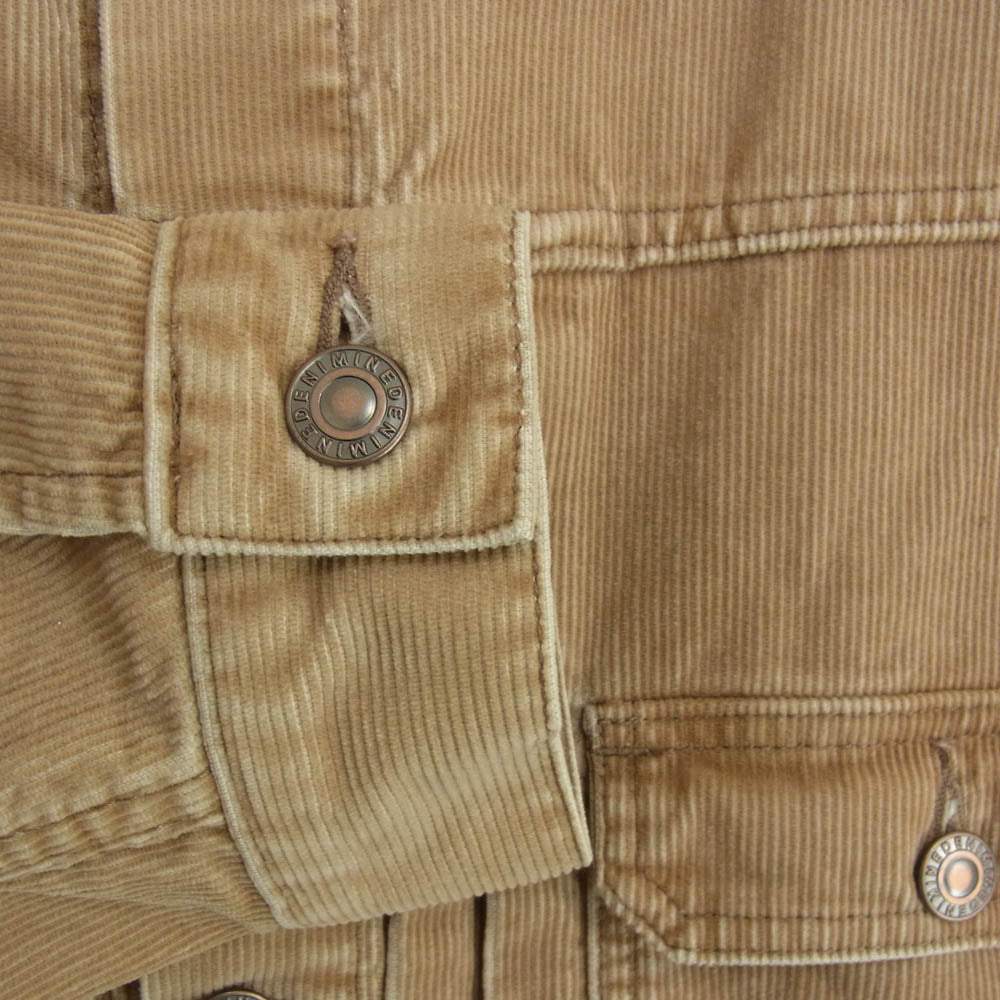 MINEDENIM マインデニム 22AW 2209-8003-60-022 Corduroy Trucker JKT コーデュロイ トラッカー ジャケット ブラウン系 2【中古】