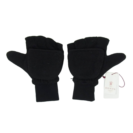 デンツ 37-0745 Fleece hunting grove フリース ハンティング グローブ ブラック系 M【中古】