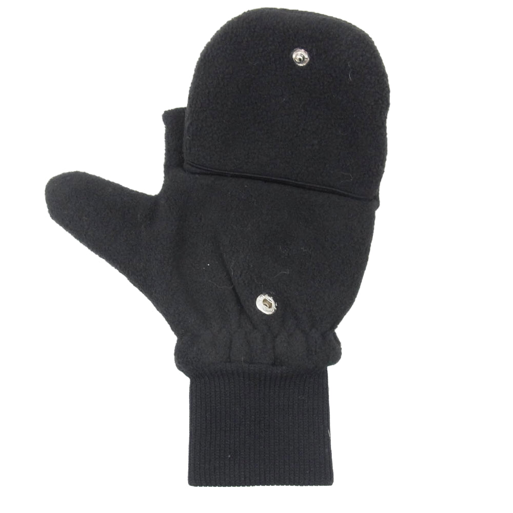 デンツ 37-0745 Fleece hunting grove フリース ハンティング グローブ ブラック系 M【中古】