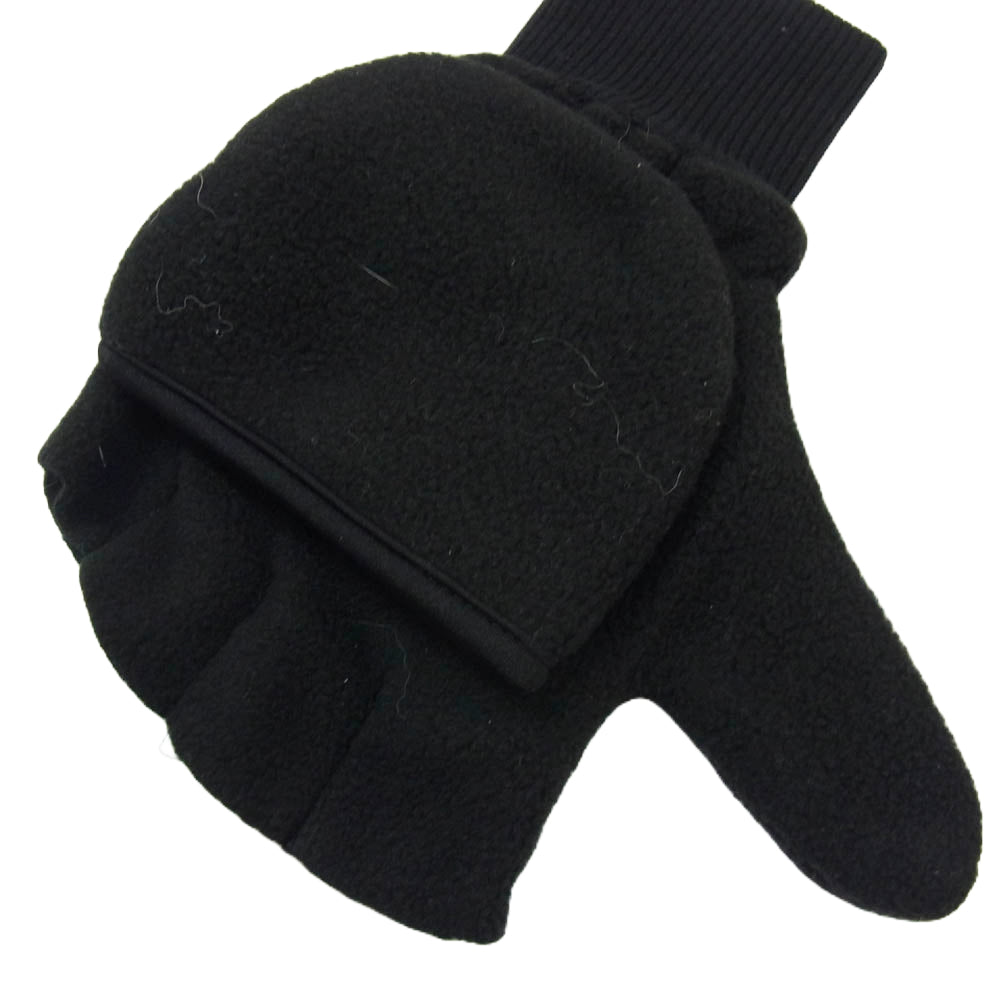 デンツ 37-0745 Fleece hunting grove フリース ハンティング グローブ ブラック系 M【中古】