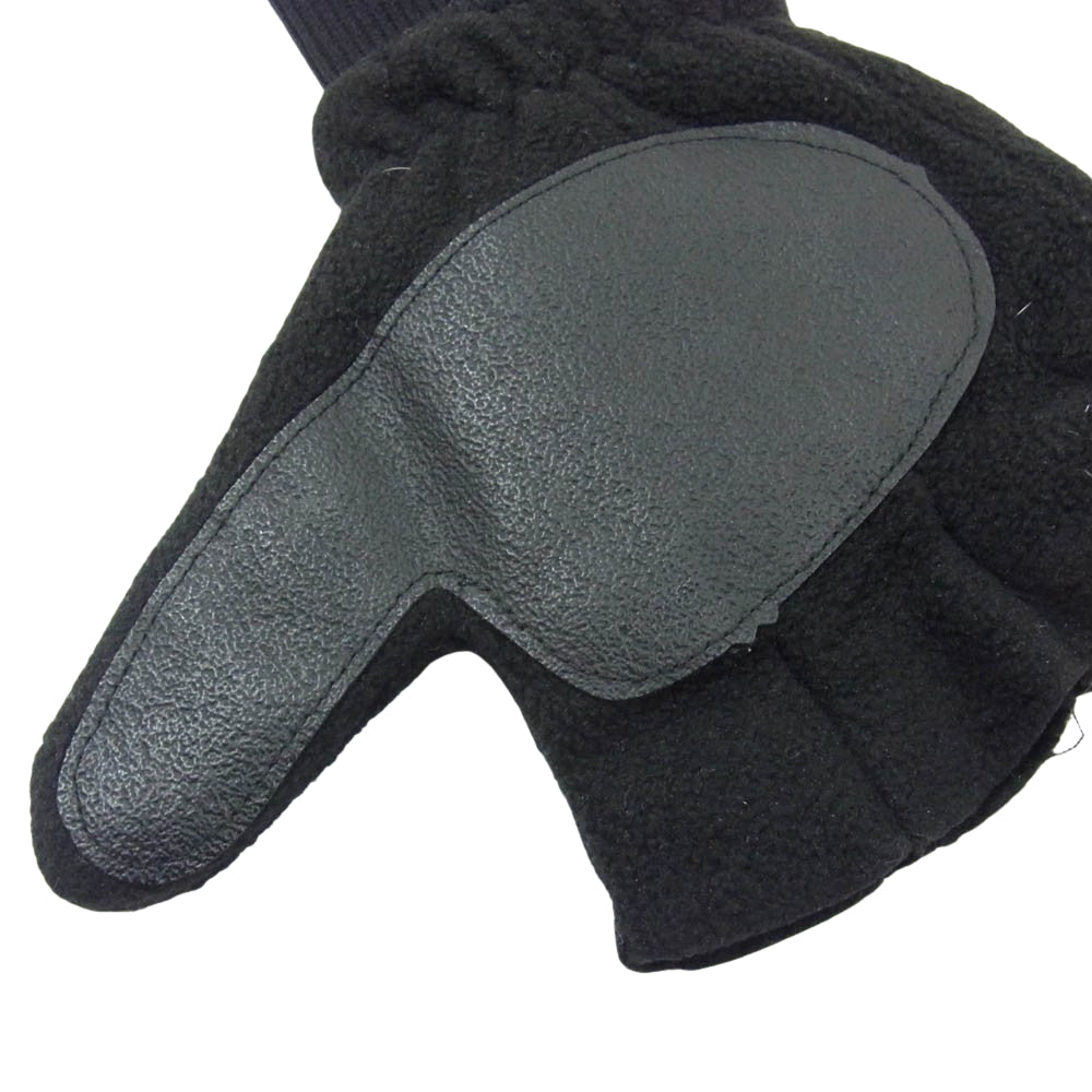 デンツ 37-0745 Fleece hunting grove フリース ハンティング グローブ ブラック系 M【中古】