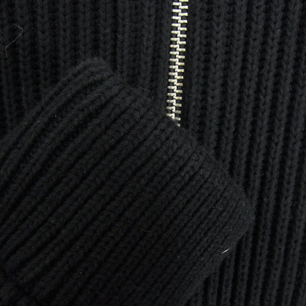 ダン Drivers Knit sweater ドライバーズ ニット セーター ジップアップ ブラック系 M【中古】