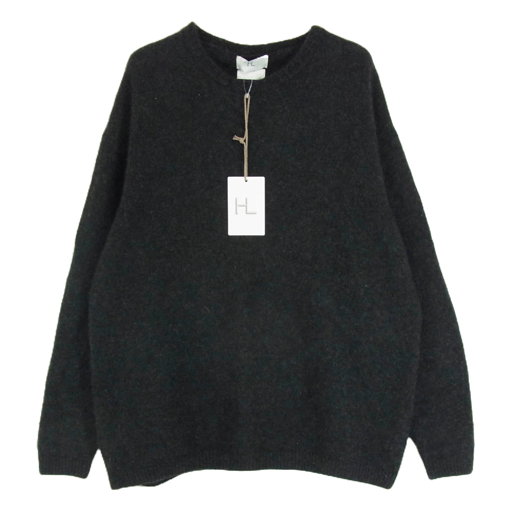 ヘリル 24-080-HL-8120-30 American deadstock Sweater アメリカン デッドストック カシミヤ セーター チャコール系 1【中古】