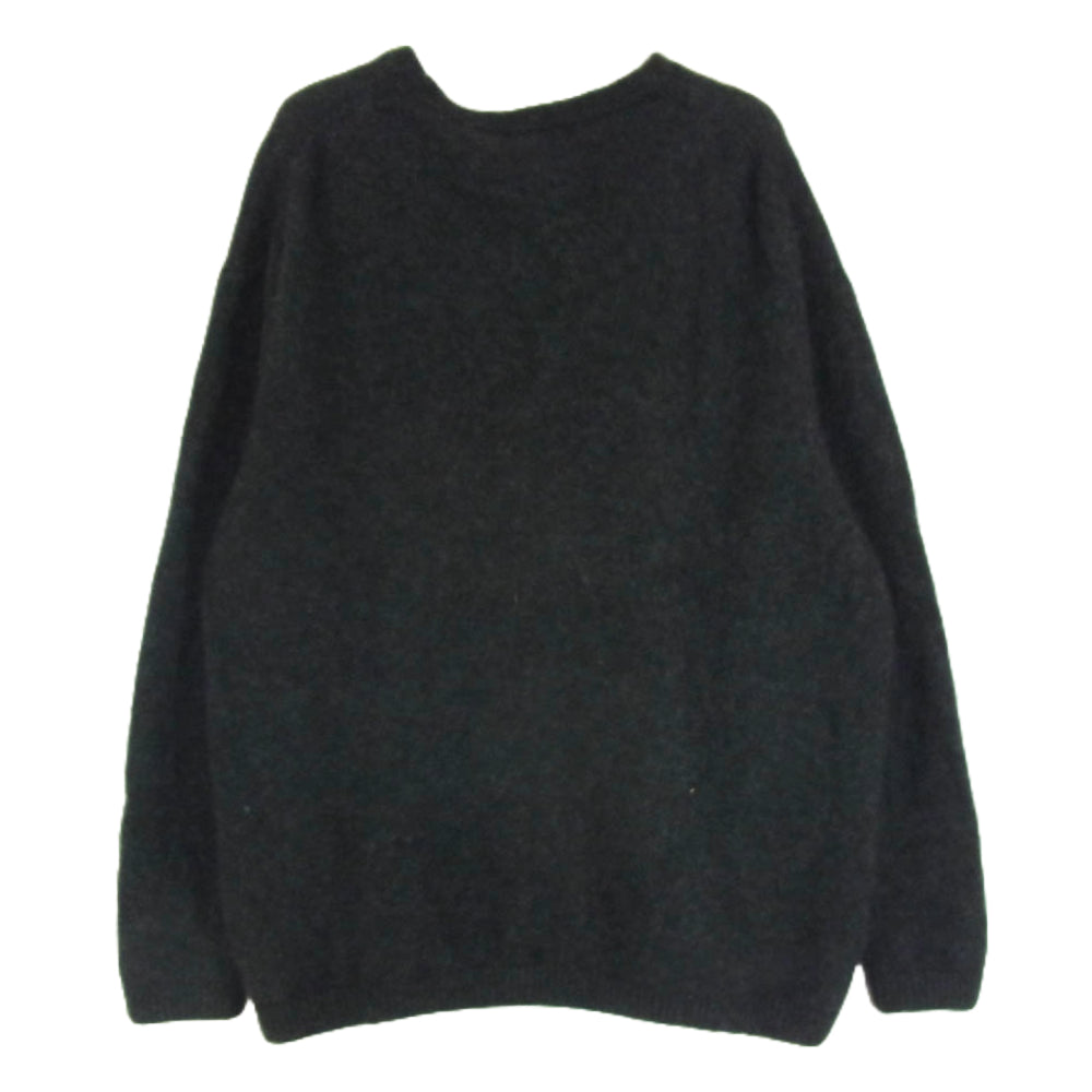 ヘリル 24-080-HL-8120-30 American deadstock Sweater アメリカン デッドストック カシミヤ セーター チャコール系 1【中古】
