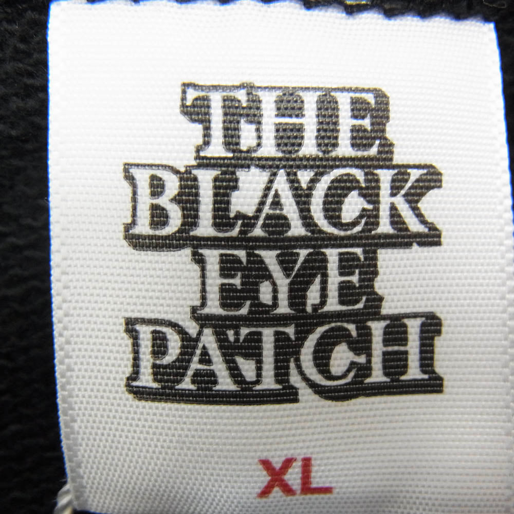 BlackEyePatch ブラックアイパッチ BEPSS24CS07 HWC SAME COLORED CREW SWEAT フロント 刺繡 スウェット ブラック系 XL【新古品】【未使用】【中古】