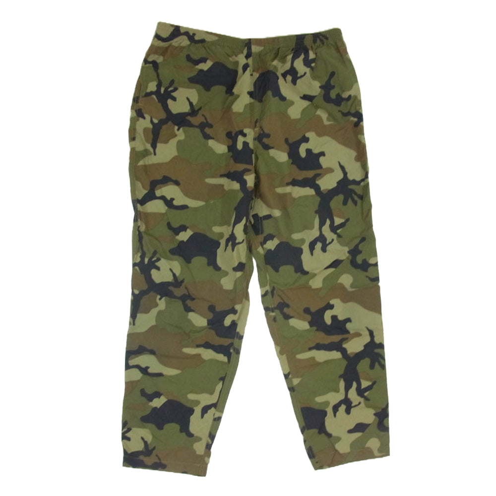 エムアンドエム ナイロン カモフラ パンツ カーキ系 XL【中古】
