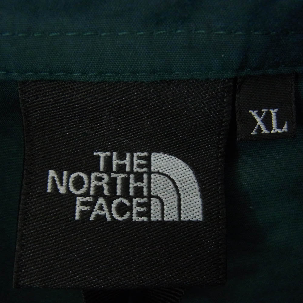 THE NORTH FACE ノースフェイス NP71530 COMPACT JACKET コンパクト ナイロン ジャケット グリーン系 XL【中古】