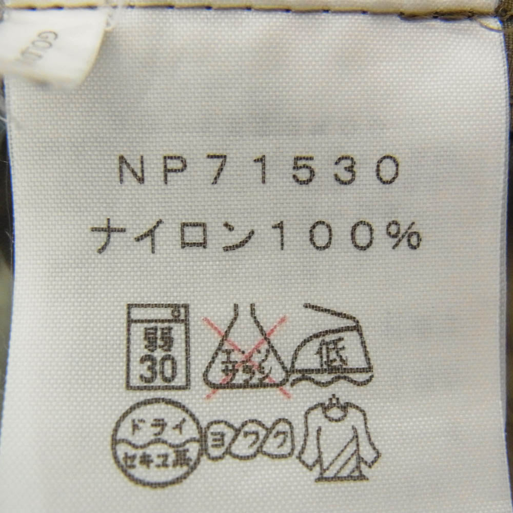 THE NORTH FACE ノースフェイス NP71530 COMPACT JACKET コンパクト ナイロン ジャケット グリーン系 XL【中古】