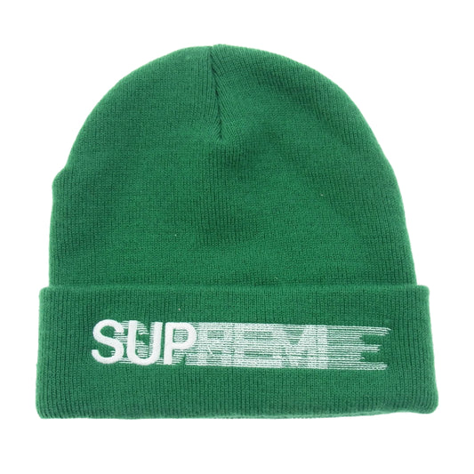 Supreme シュプリーム 20SS Motion Logo Beanie モーション ロゴ ビーニー グリーン系【中古】