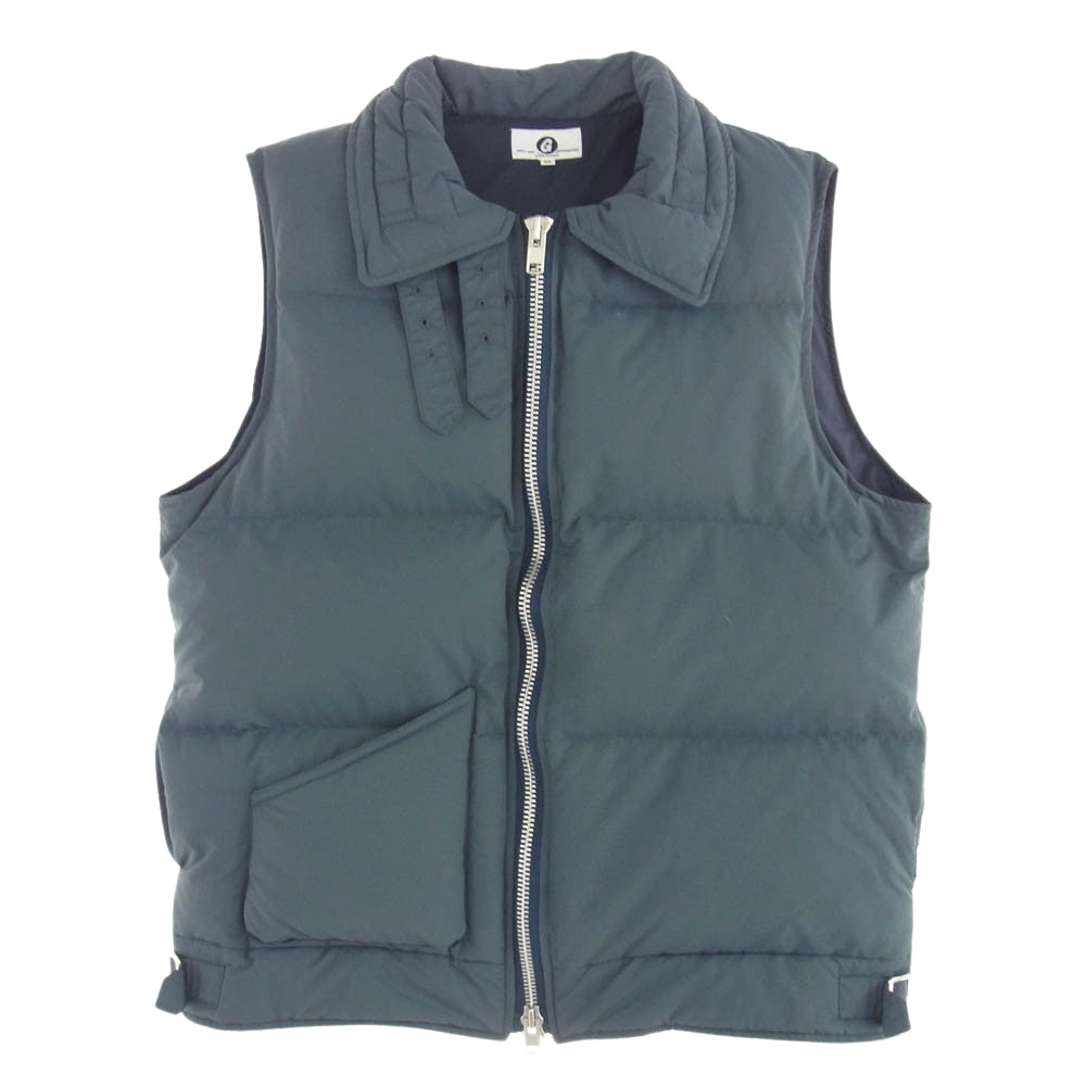 GOODENOUGH グッドイナフ 15AW GE-151009 B-3 DOWN VEST ダウン ベスト ブルー系 XL【中古】