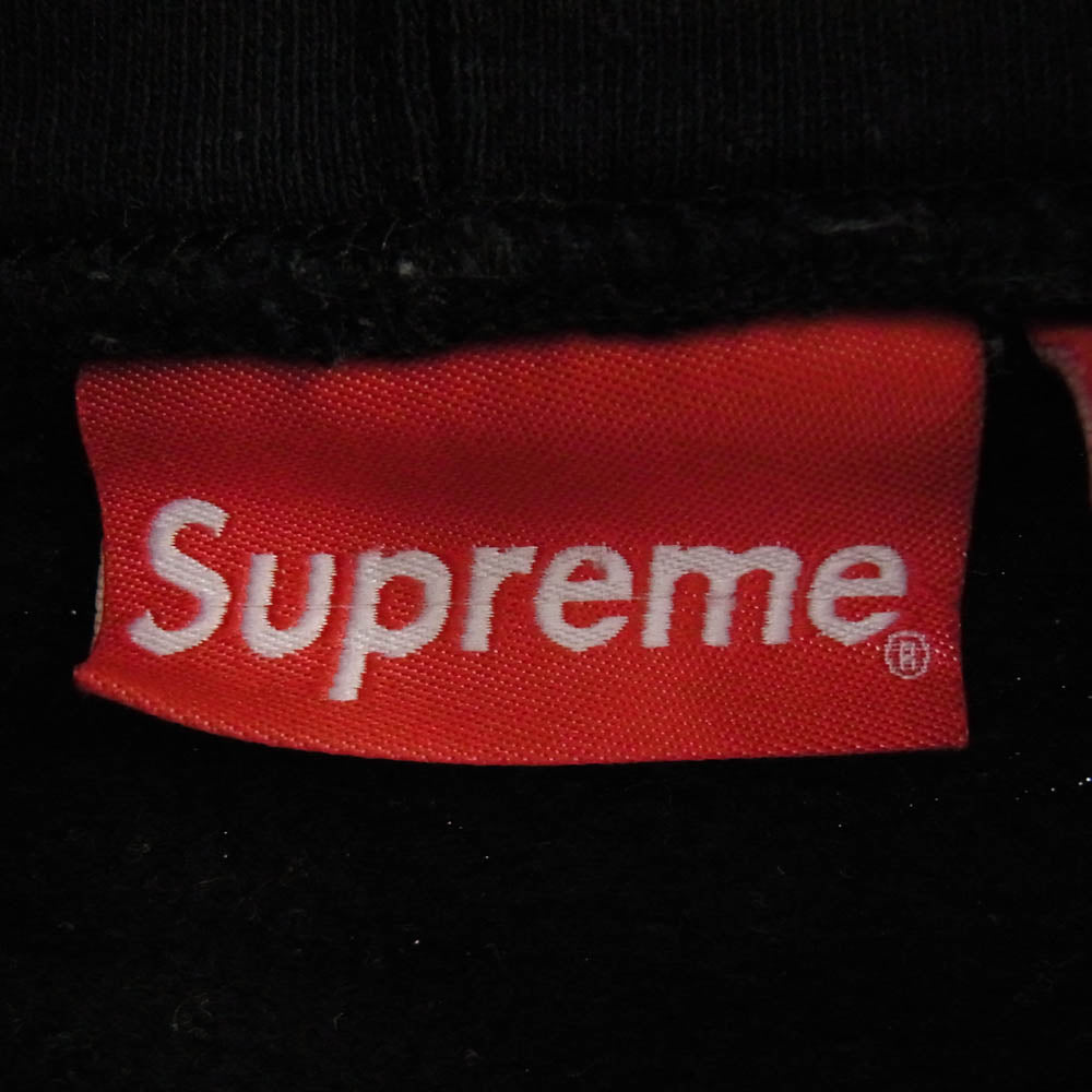 Supreme シュプリーム 18SS Illegal Business Hooded Sweatshirt プルオーバー パーカー フーディー ブラック系 XL【中古】