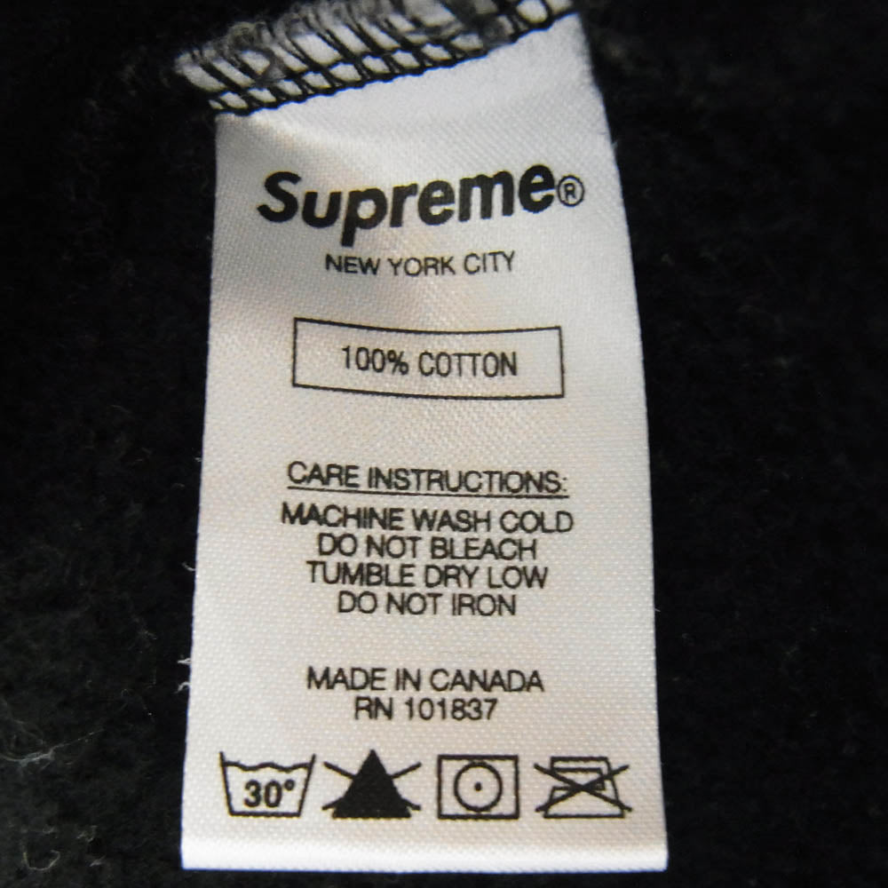 Supreme シュプリーム 18SS Illegal Business Hooded Sweatshirt プルオーバー パーカー フーディー ブラック系 XL【中古】