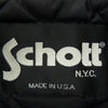 schott ショット USA製 ジェネラルサプライ 別注 ウール シングル ピーコート ブラック系 40【中古】
