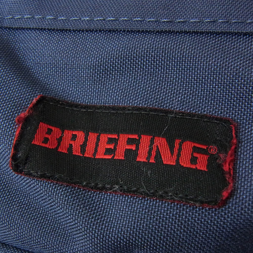 BRIEFING ブリーフィング green label relaxing 別注 W バケット ハンド トートバッグ ネイビー系【中古】