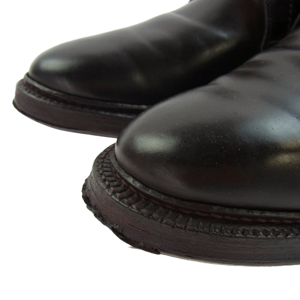 ALDEN オールデン 1339Y  BEAMS別注 シェルコードバン バーガンディ チャッカ ブーツ レザー シューズ ブラウン系 8【中古】