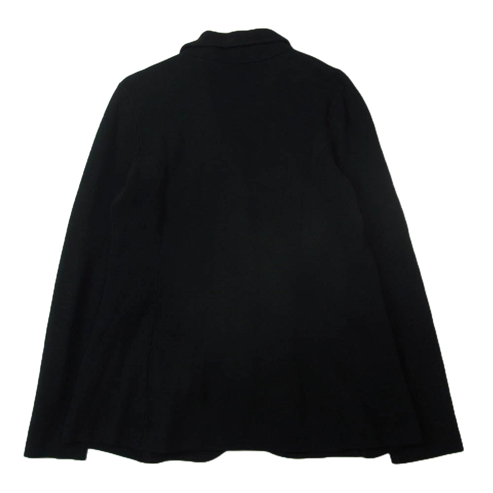 RALPH LAUREN ラルフローレン ローレンラルフローレン 緑タグ コットンニット 3B テーラードジャケット ブラック系 M【中古】