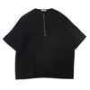 CELINE セリーヌ フィービー期 ハーフジップ プルオーバー トップス Tシャツ ブラック系 42【中古】