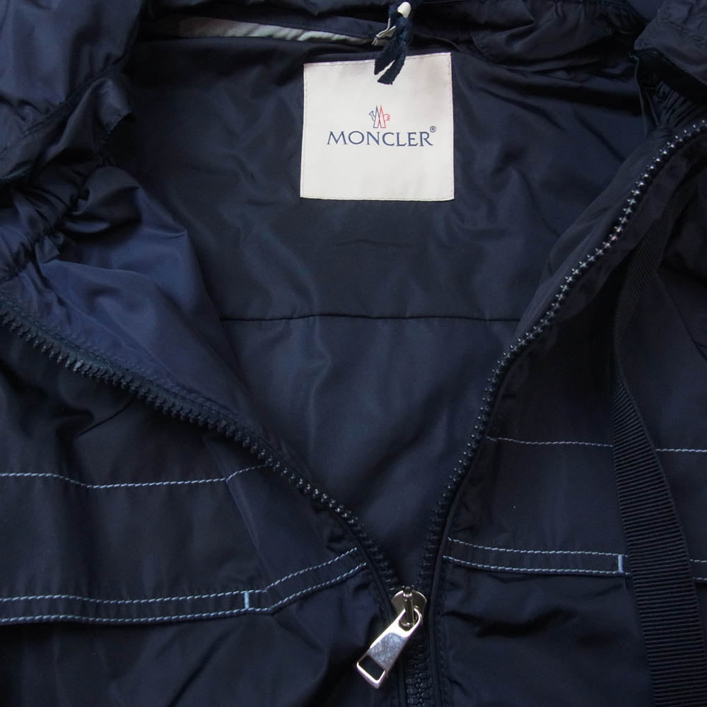 MONCLER モンクレール D10934602005 54155 JADE GIUBBOTTO ナイロン ジャケット ネイビー系【中古】