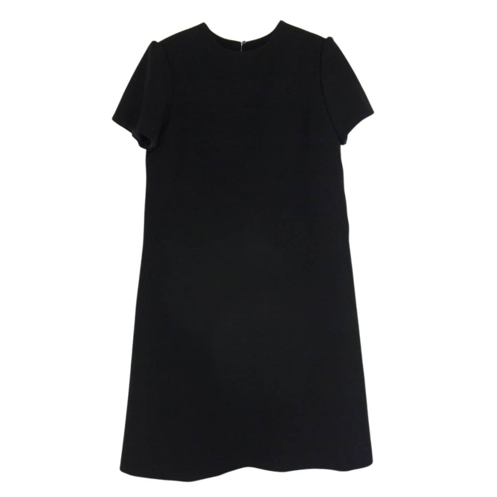 ボーダーズ アット バルコニー BD2421-3E-14 BACK TUCK DRESS バック タック ドレス ワンピース ブラック系 38【新古品】【未使用】【中古】