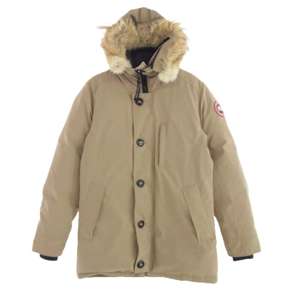 CANADA GOOSE カナダグース 3438JM R Jasper Parka Heritage ジャスパーパーカ ヘリテージモデル ファーフード付き ダウンジャケット ベージュ系 M【中古】