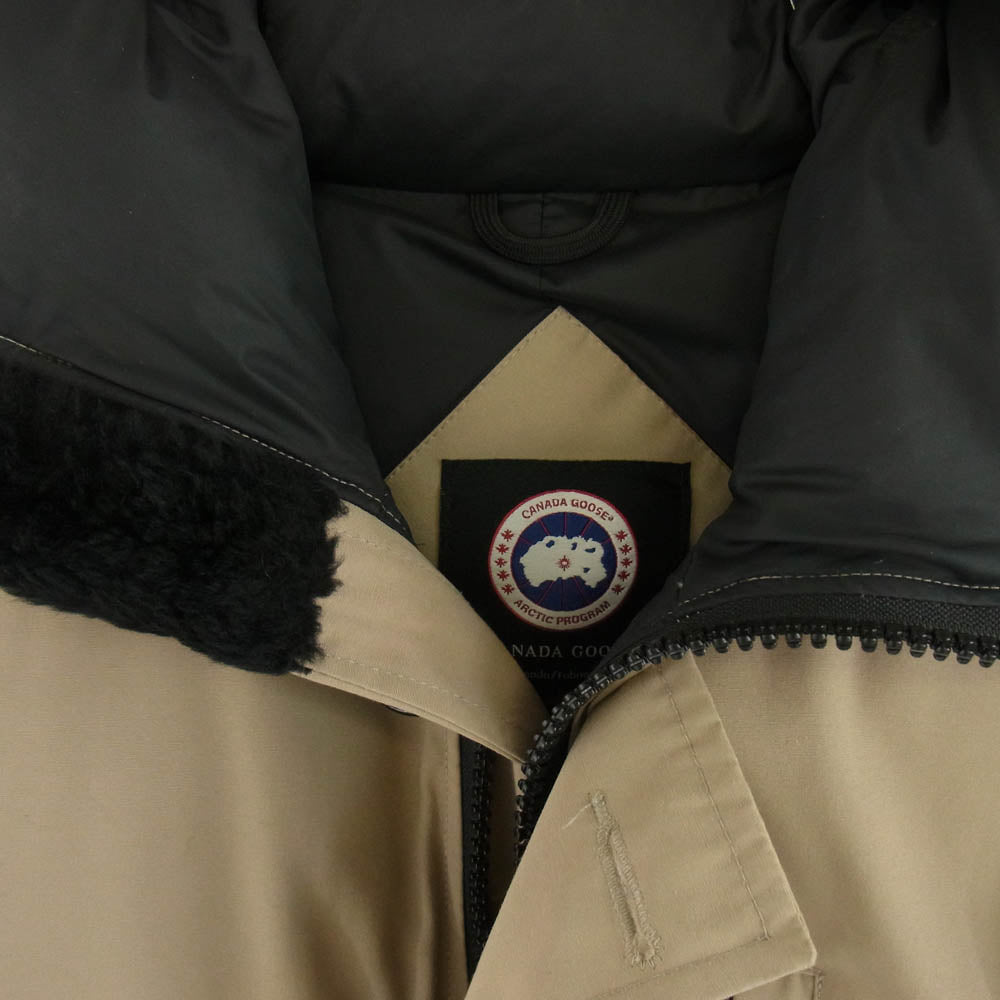 CANADA GOOSE カナダグース 3438JM R Jasper Parka Heritage ジャスパーパーカ ヘリテージモデル ファーフード付き ダウンジャケット ベージュ系 M【中古】