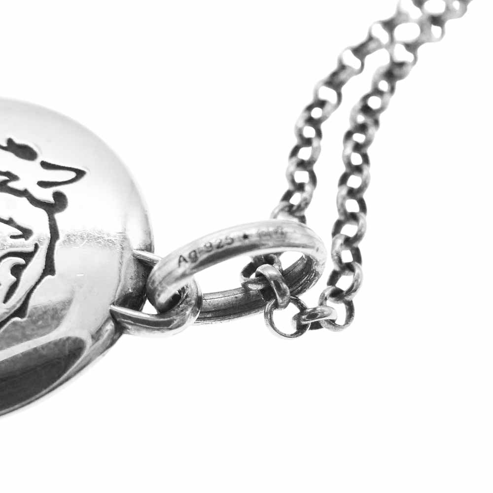 GUCCI グッチ 455541 ブラインドフォーラブ タイガーヘッド ネックレス ペンダント シルバー系【中古】