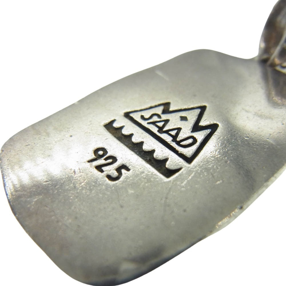 SAAD サード インディアン モチーフ ペンダントトップ シルバー系【中古】